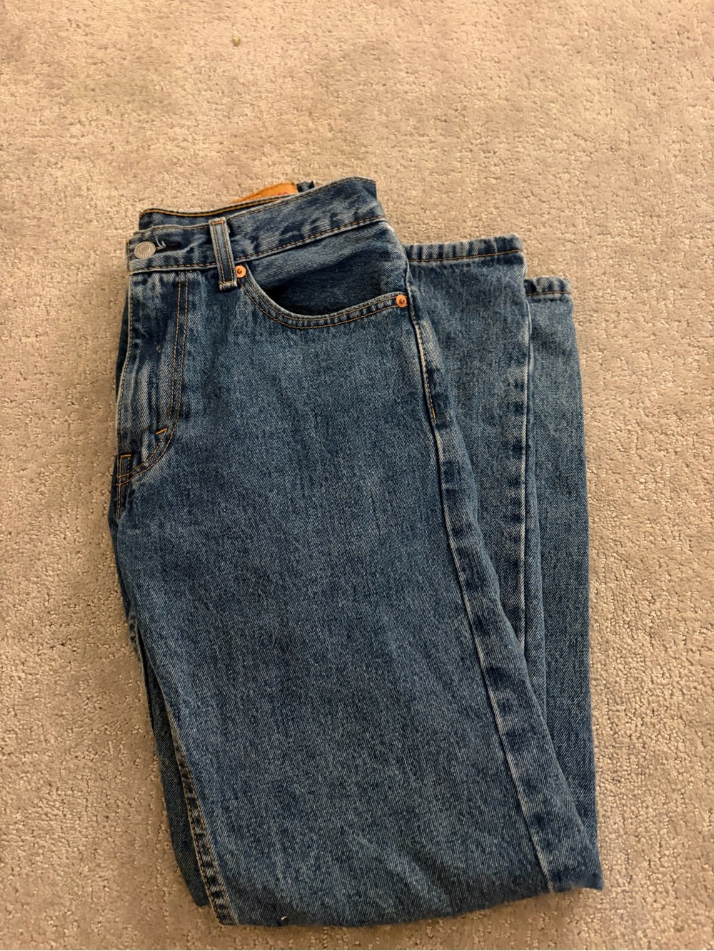 Vintage Levi’s Classic Blue Denim Jeans